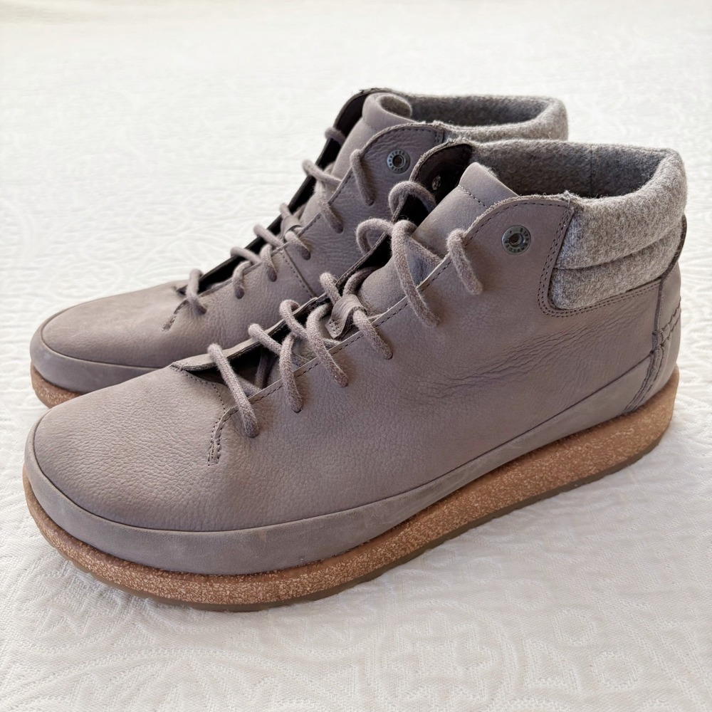 Birkenstock Men's Honnef High Leather Ankle Boot Sz 44 /‎ US 11